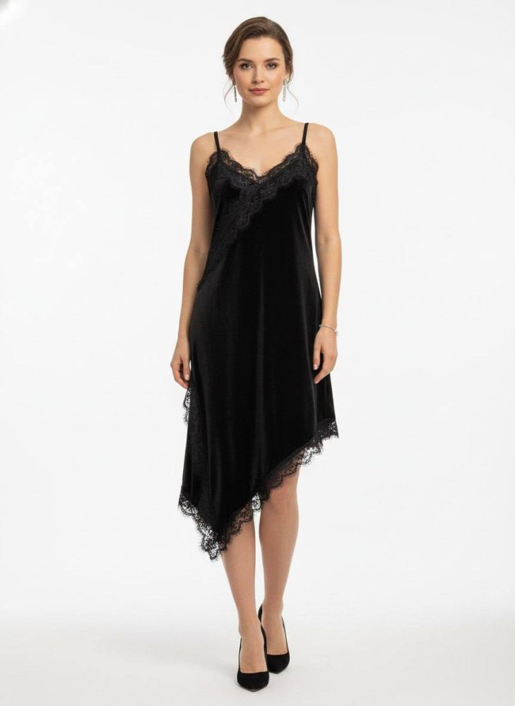 Платье с кружевом 72461278\15