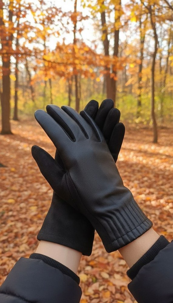 Перчатки комбинированные утепленные 72460516\15