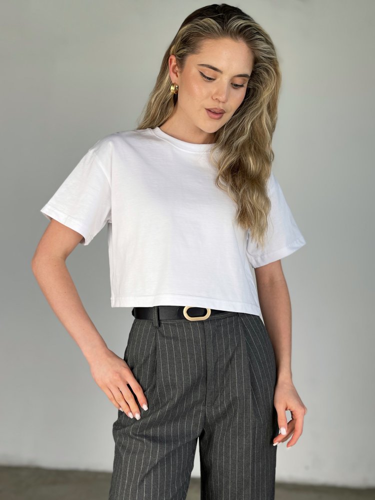 Футболка укороченная oversize SHOPDAANNA 72459682\25