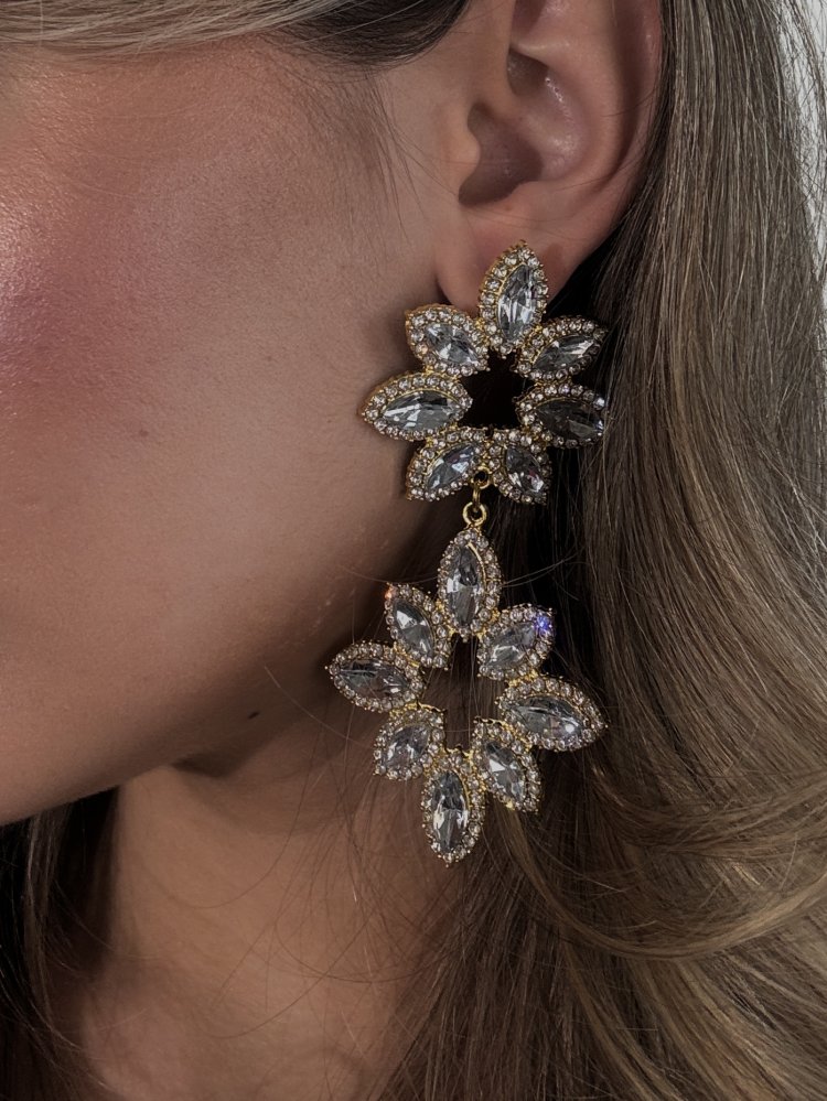 Серьги со стразами Exclusive 72459917\718