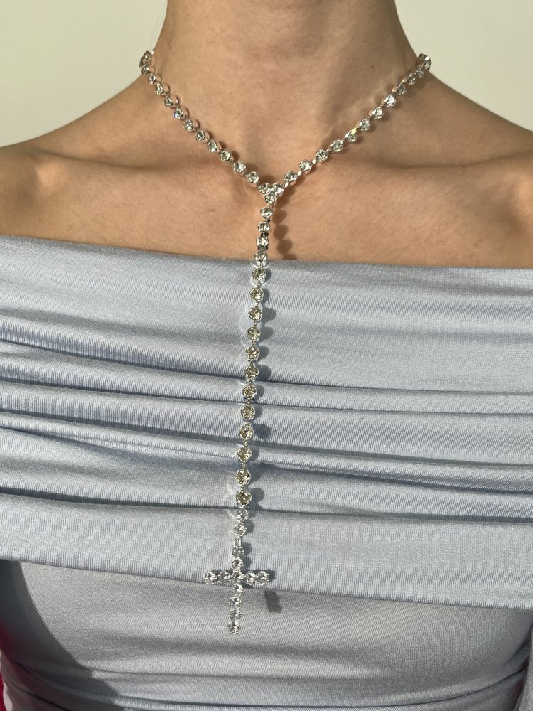 Колье со стразами Exclusive 72459843\448