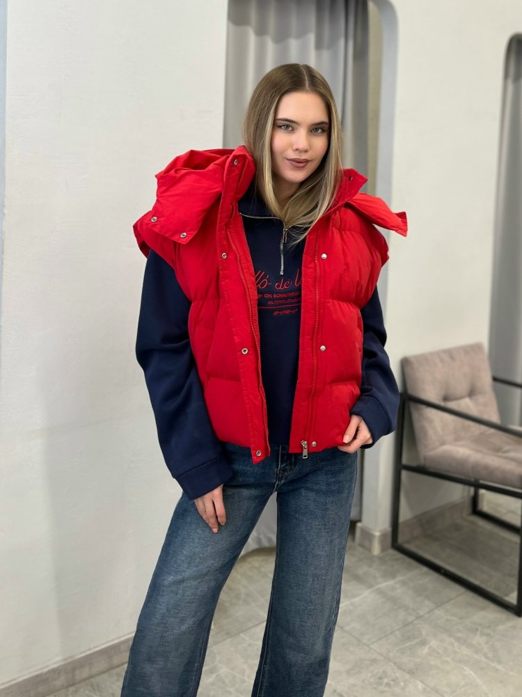 Жилет с капюшоном 72462278\17