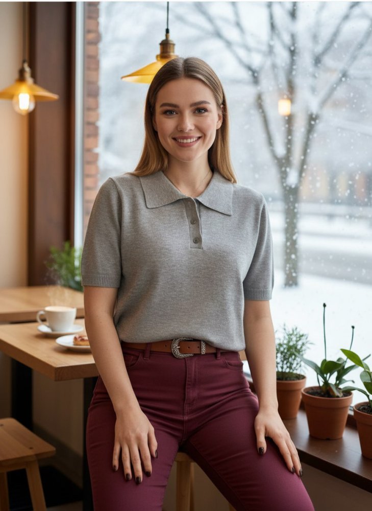 Футболка поло трикотажная 72460503\10