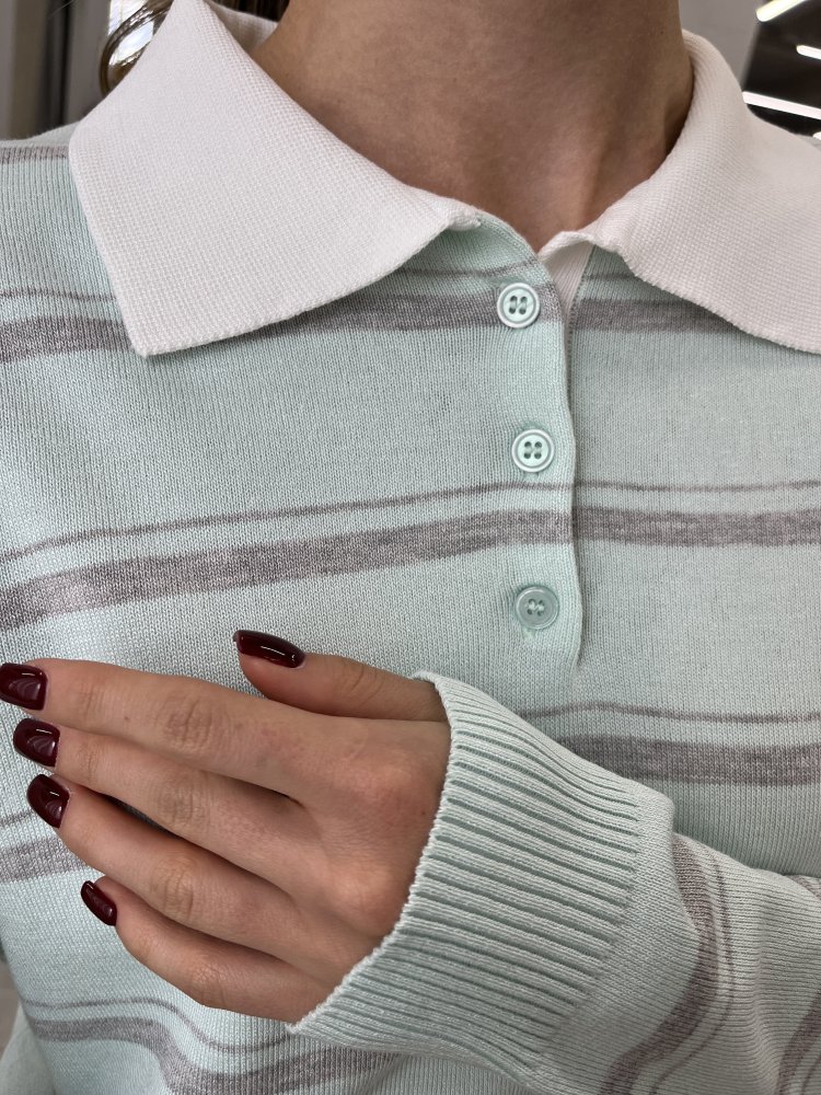 Лонгслив поло 72460408\442