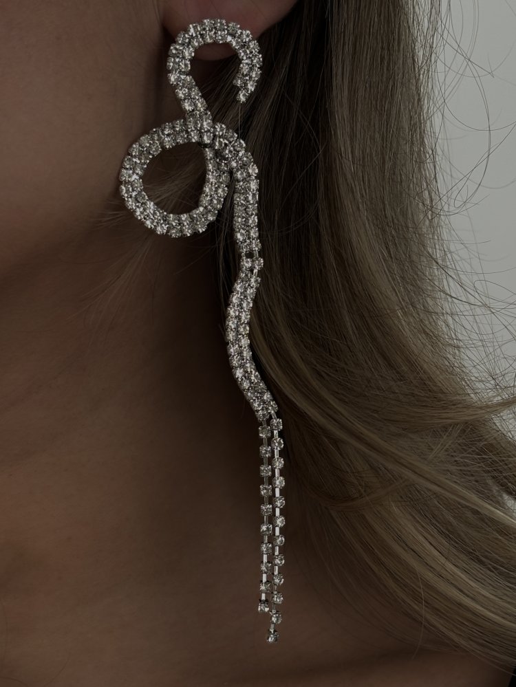 Серьги со стразами Exclusive 72459930\448