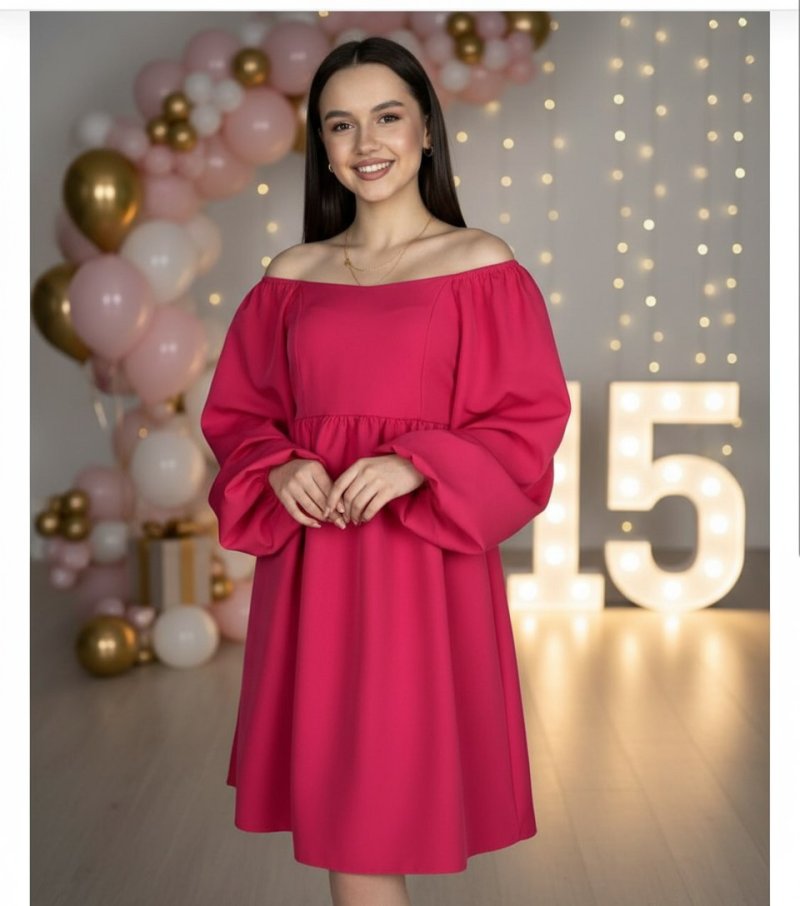 Платье с открытыми плечами SHOPDAANNA 72458698\482