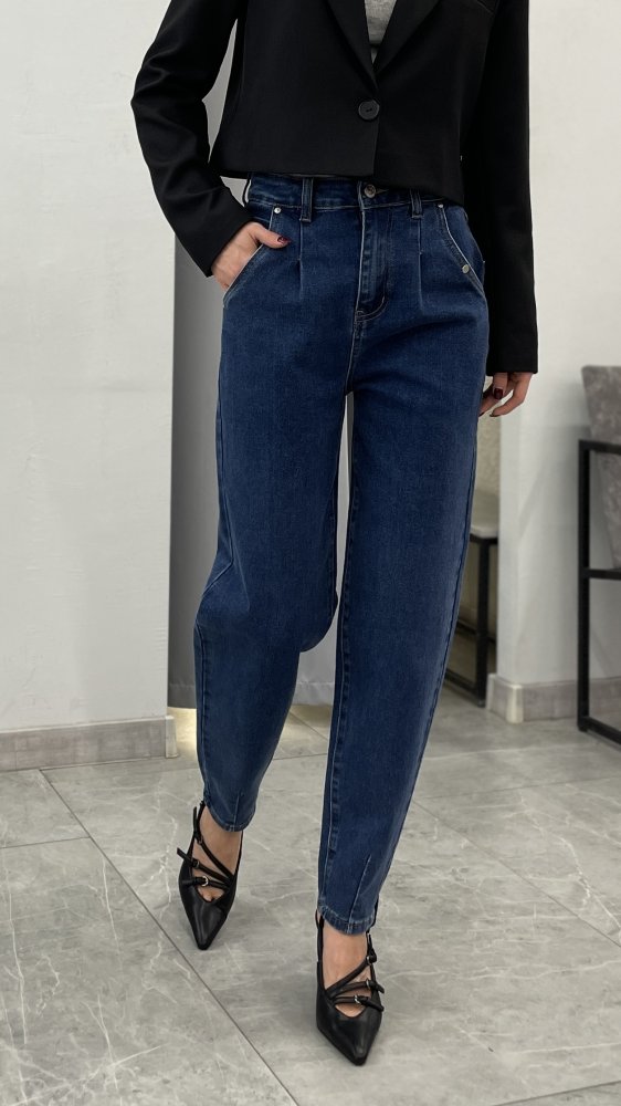 Джинсы мом (стрейч) 72460143\63