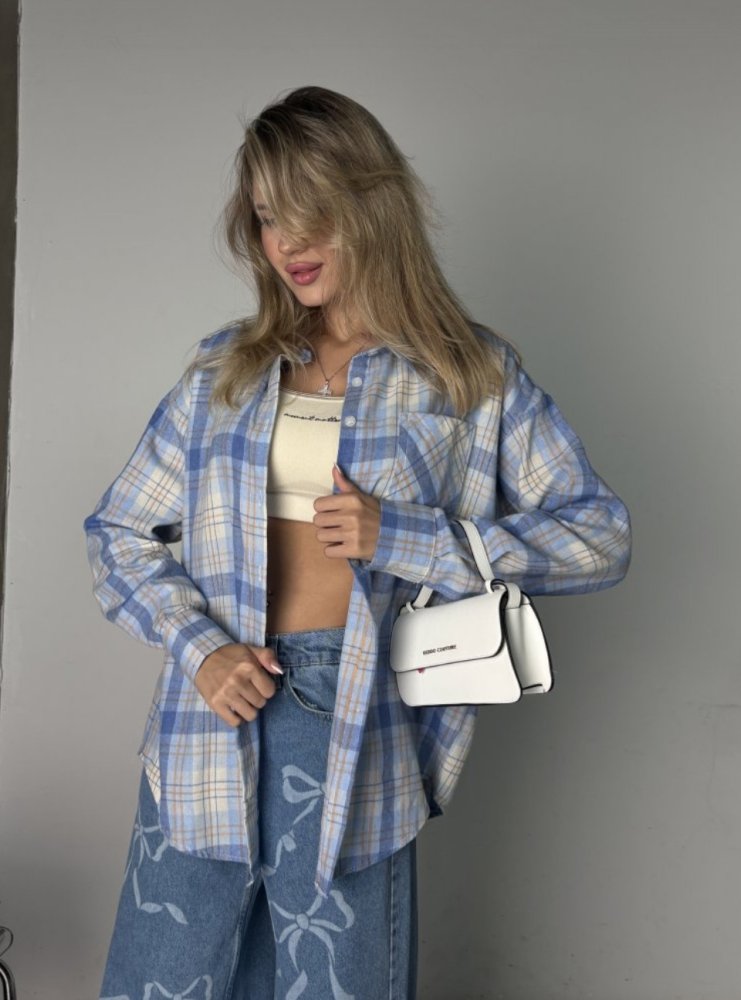 Рубашка в клетку SHOPDAANNA  72454581\20