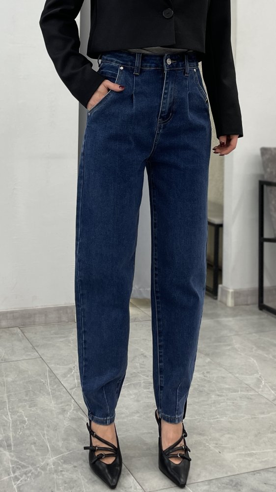 Джинсы мом (стрейч) 72460143\63