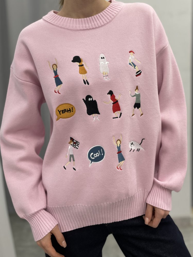 Джемпер с принтом 72460781\447