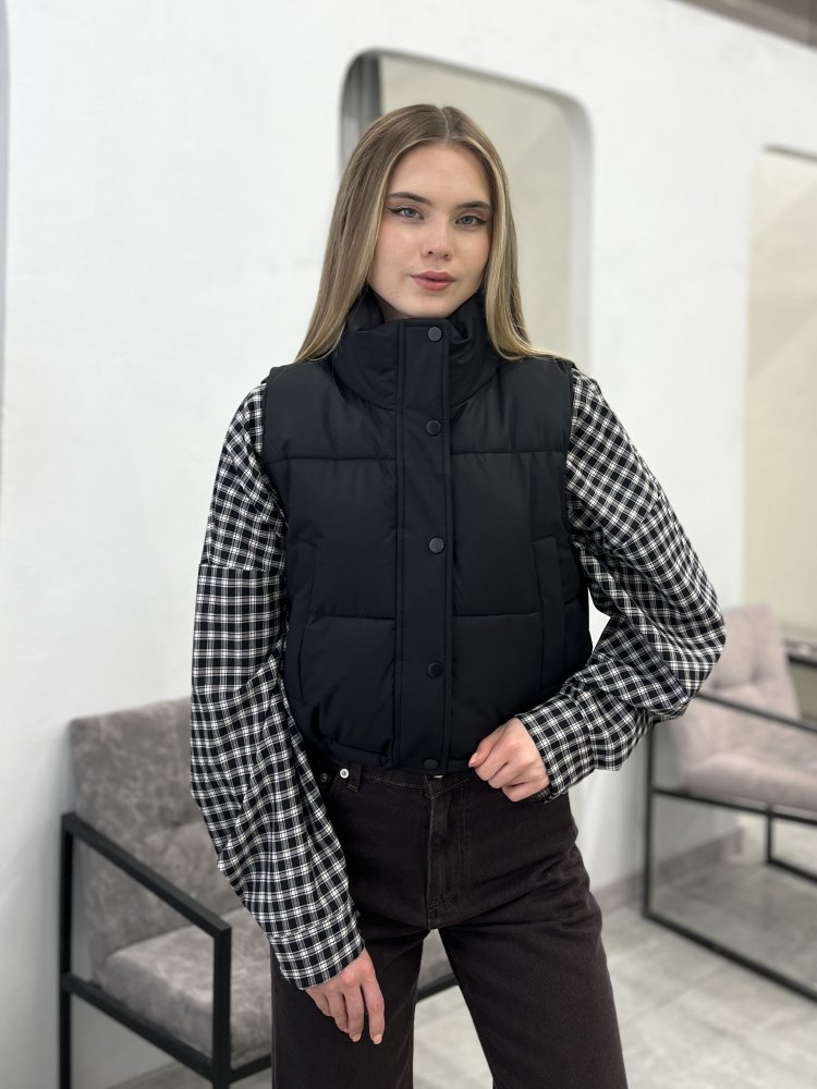 Жилет укороченный 72462055\15