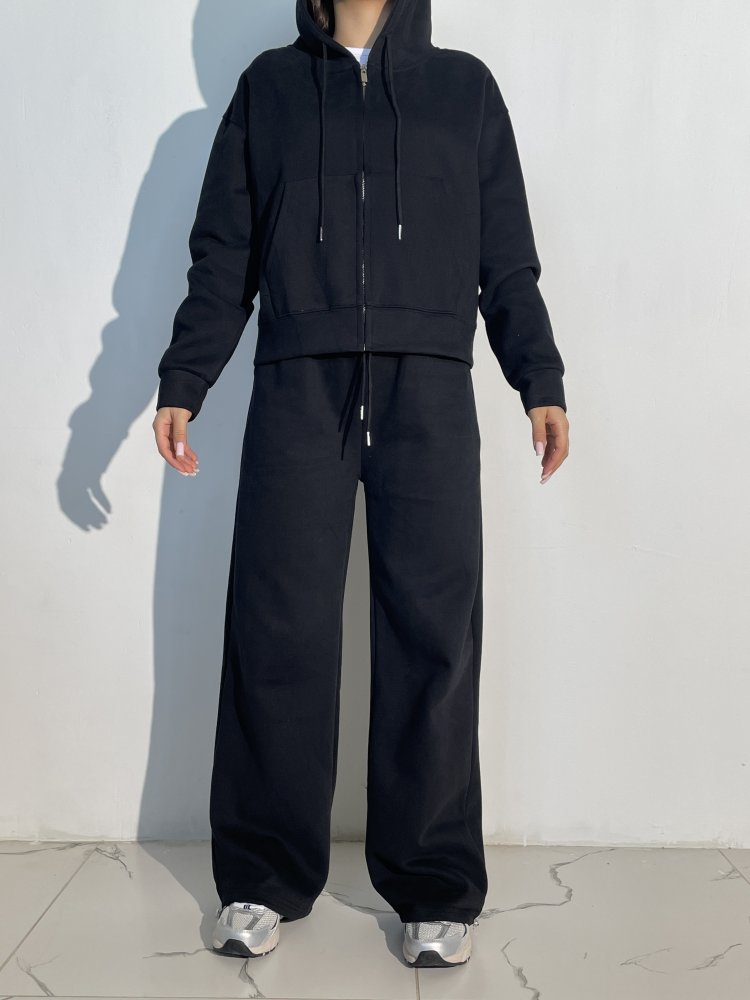 Спортивный костюм с брюками прямого кроя на кулиске 72455113\15