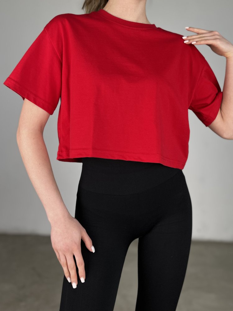 Футболка укороченная oversize SHOPDAANNA 72459682\17