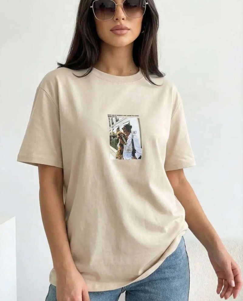 Футболка с принтом 72461907\19