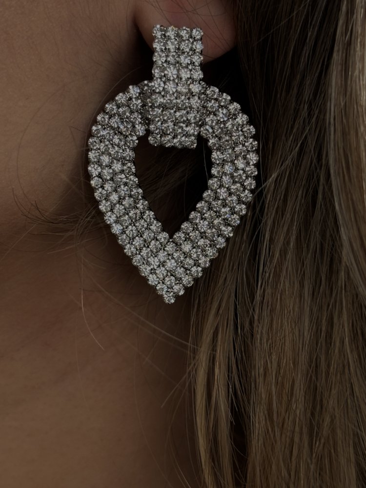 Серьги со стразами Exclusive 72459821\448