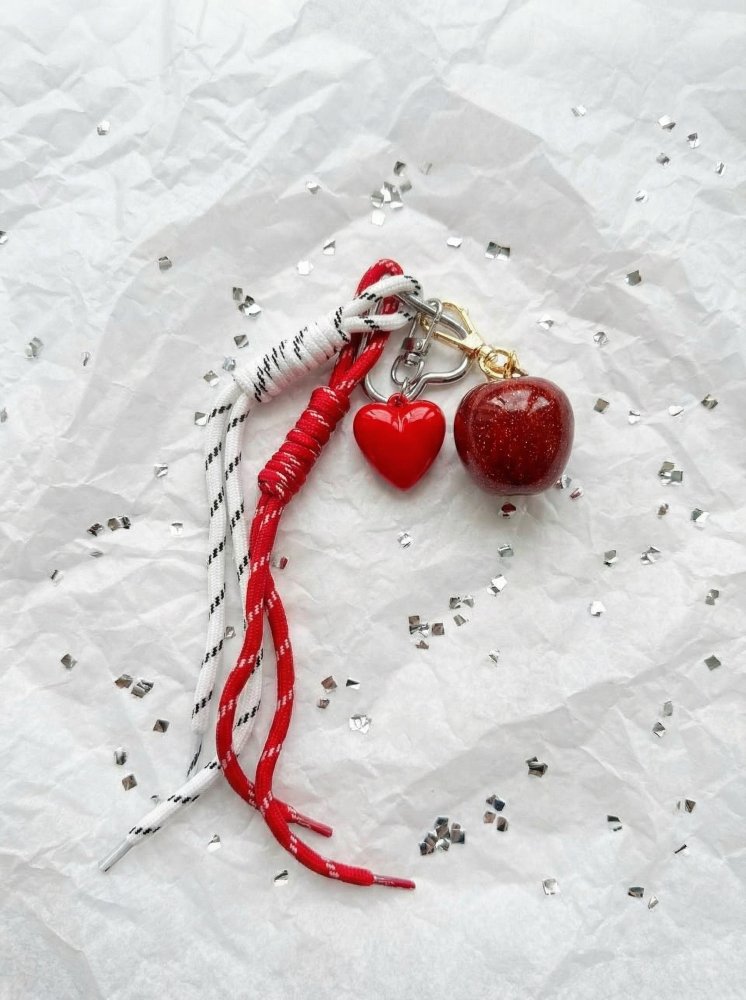 Брелок-обвес с сердцем 72461413\17