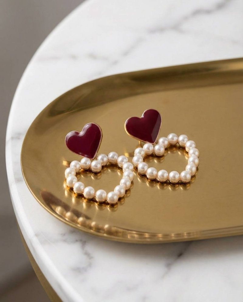 Серьги сердце 72461991\428