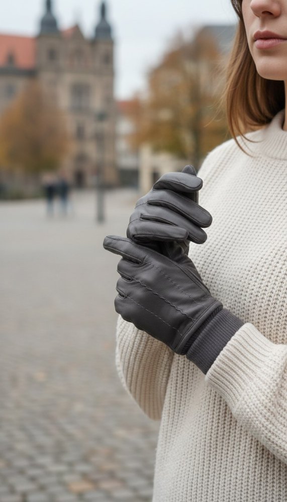 Перчатки комбинированные утепленные 72460528\1008