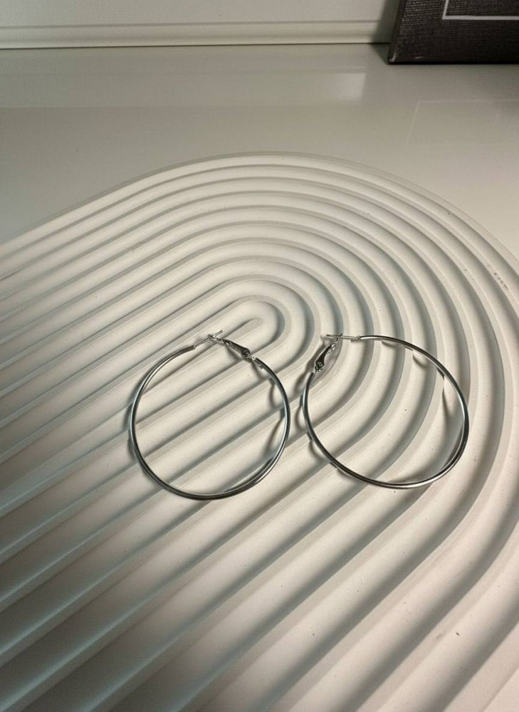 Серьги кольца 72460755\448