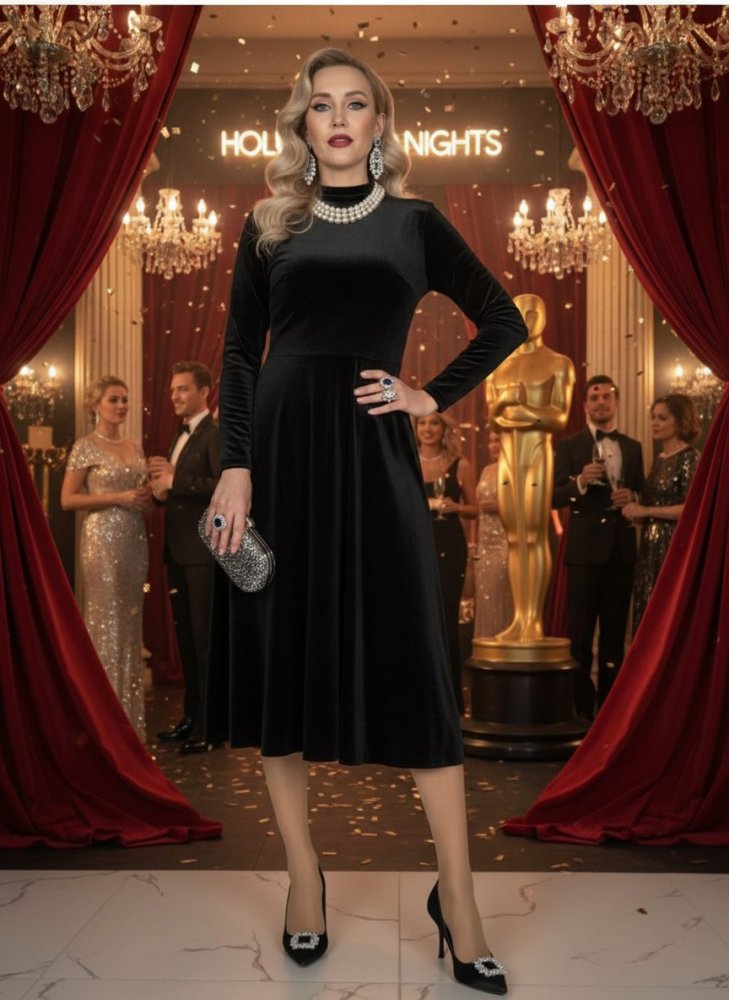 Платье велюровое SHOPDAANNA 7098 72458456\15