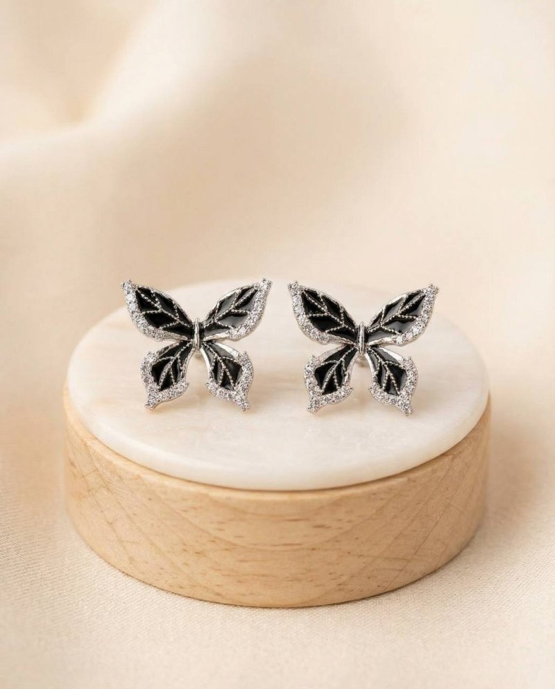 Серьги бабочки 72461976\448
