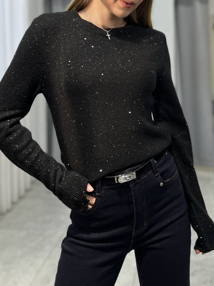 Джемпер с пайетками Турция 72461787\15