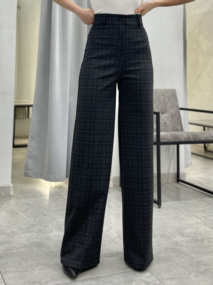 Брюки прямого кроя с начесом 72460869\1008