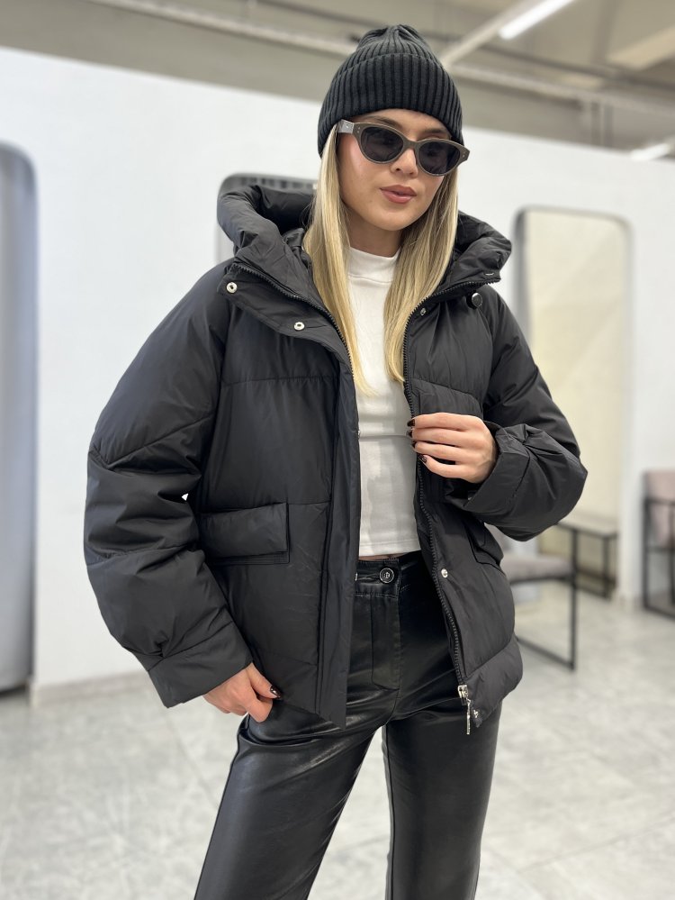 Пуховик с капюшоном (Тинсулейт) 1186 72460652\15