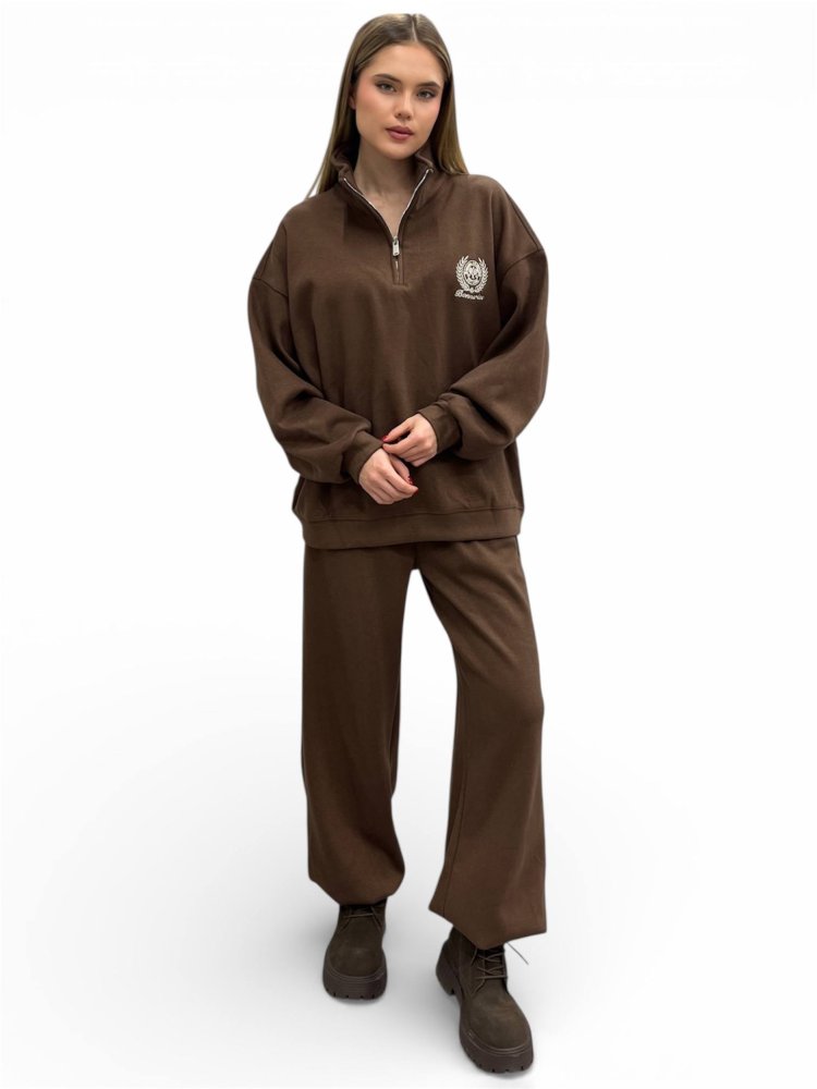 Костюм спортивный утепленный велюром 72461181\1013