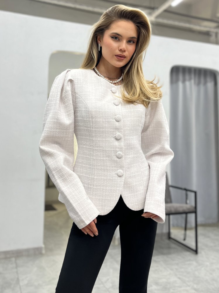 Жакет твидовый 72460887\25