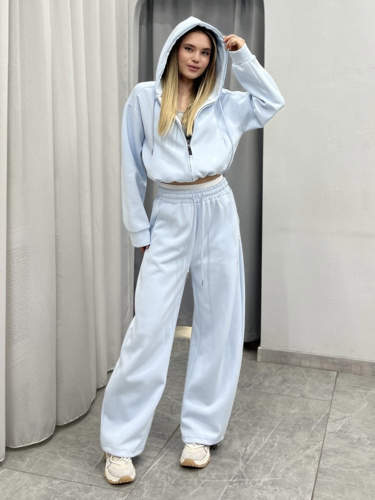 Костюм спортивный с брюками прямого кроя 72461817\474