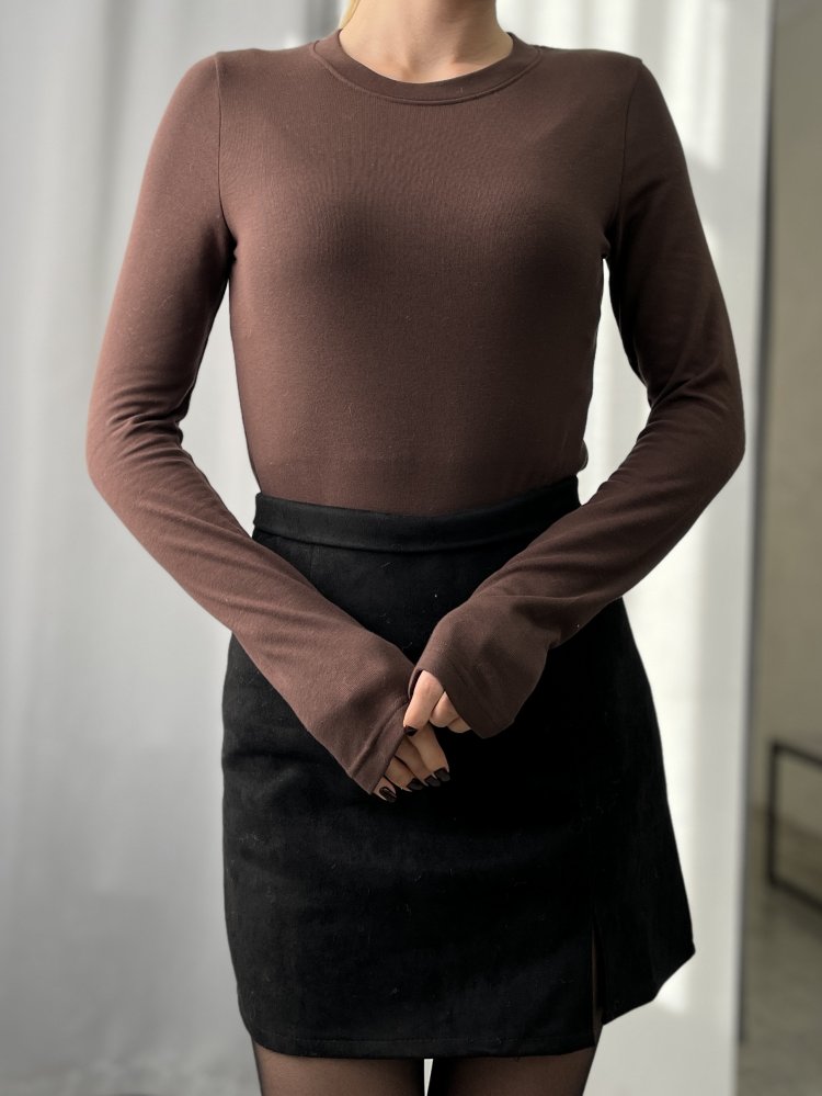 Лонгслив с начесом 72460546\41