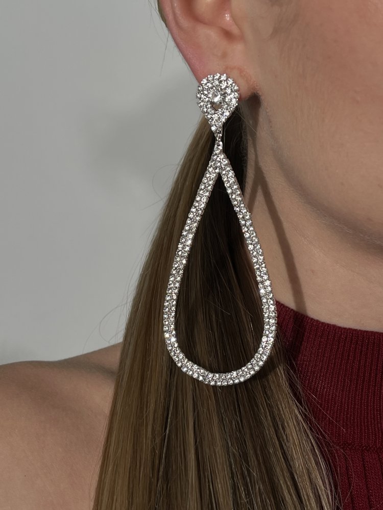 Серьги со стразами Exclusive 72459833\448