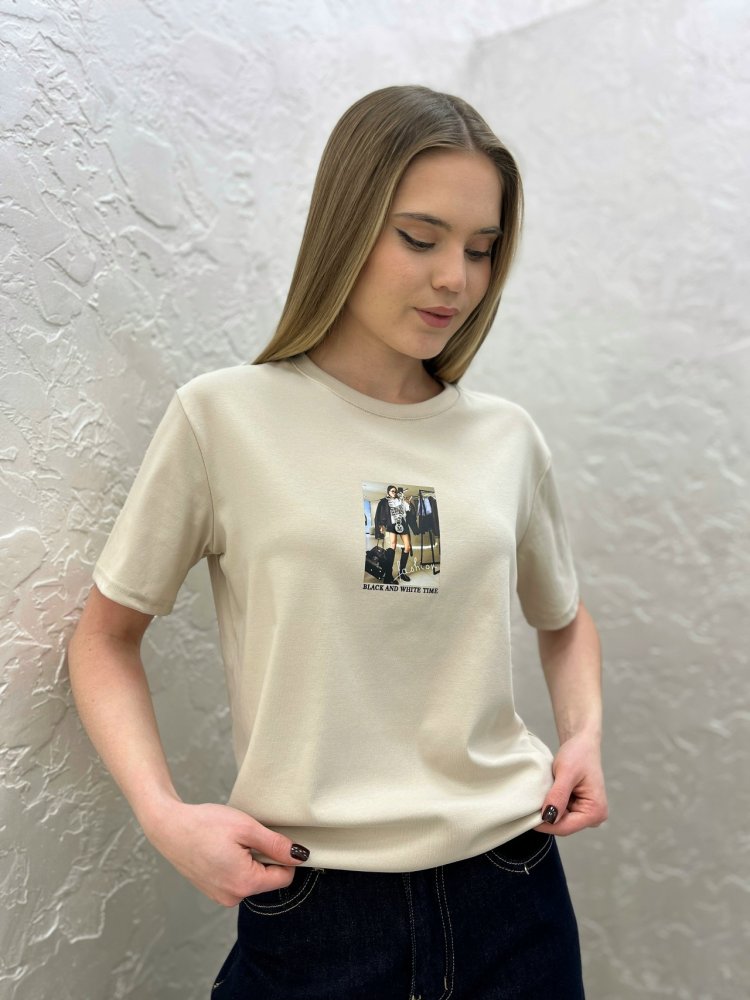 Футболка с принтом 72461908\19