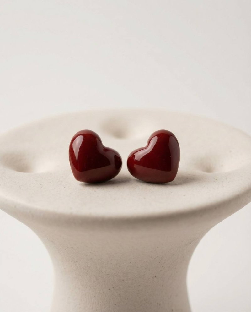 Серьги сердце 72461970\1025