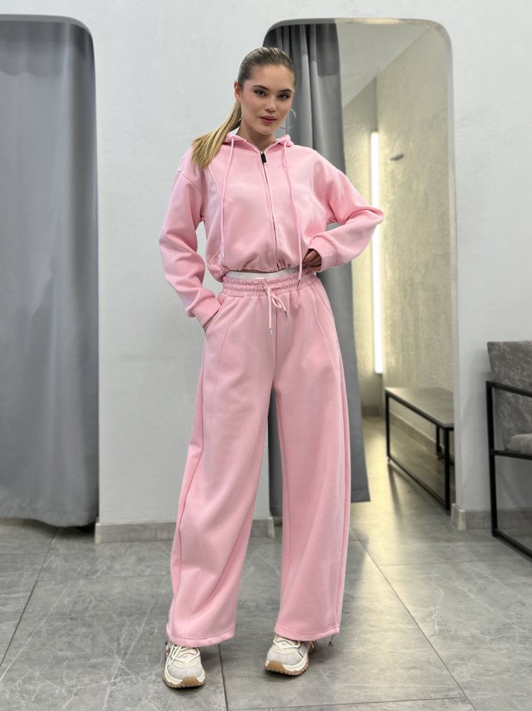 Костюм спортивный с брюками прямого кроя 72461817\445