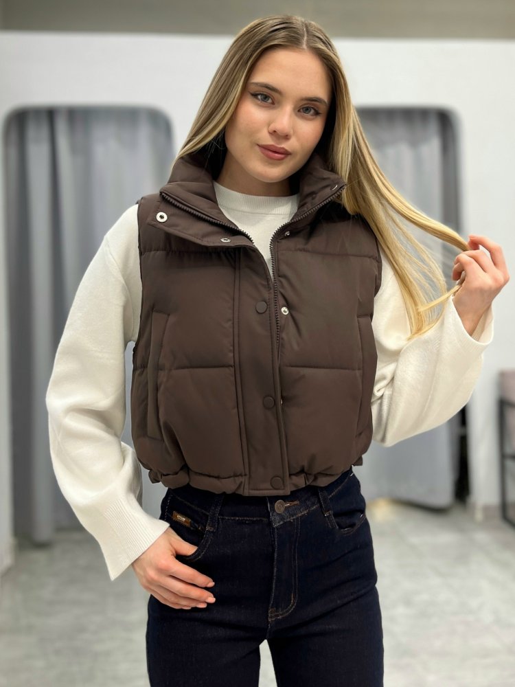 Жилет укороченный 72462055\1013