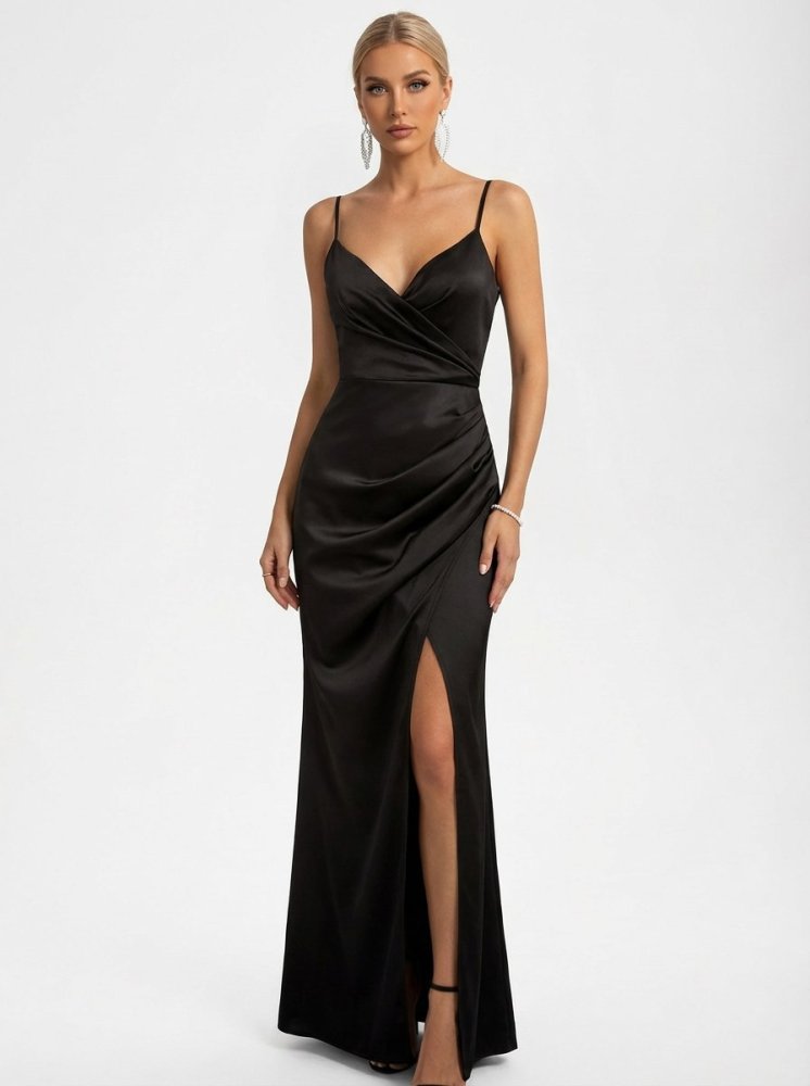 Платье атласное 72461088\15