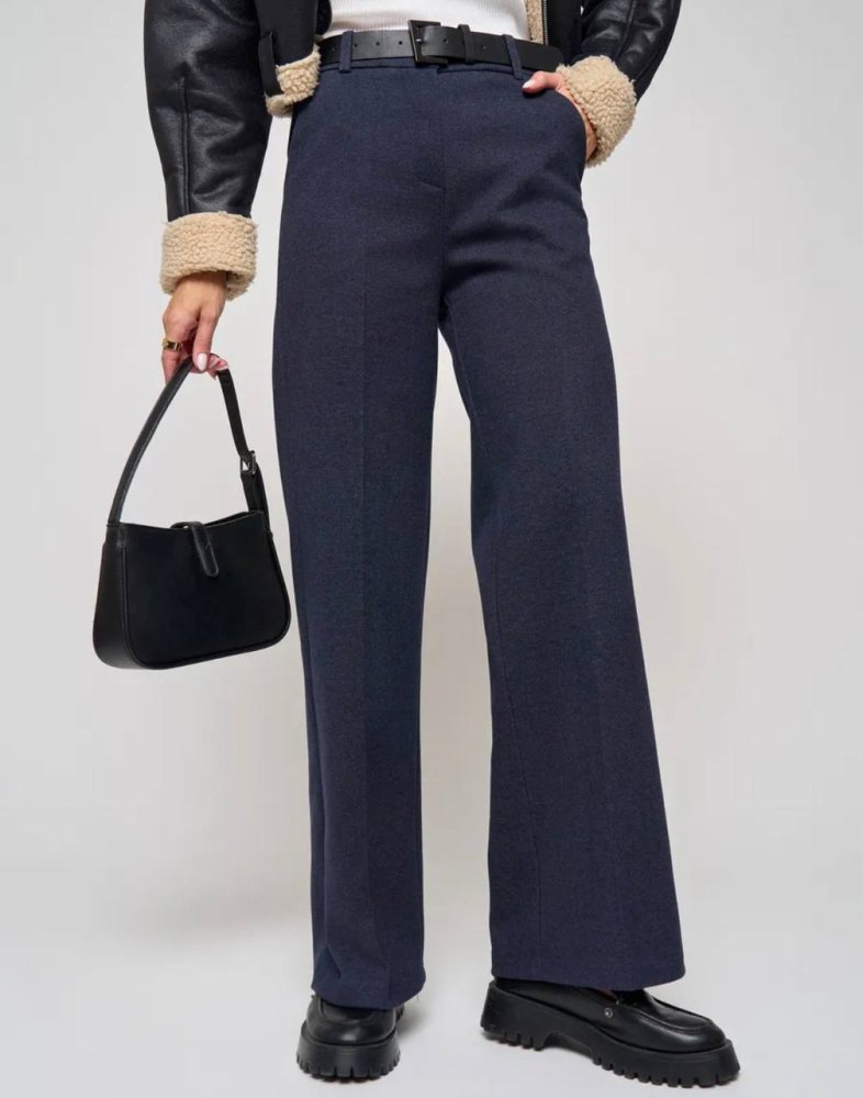 Брюки прямого кроя утепленные флисом 72460634\13