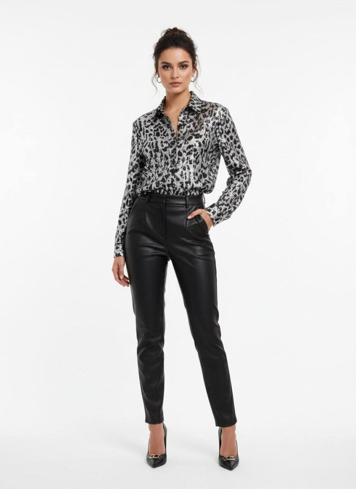 Рубашка с пайетками SHOPDAANNA 72458371\448