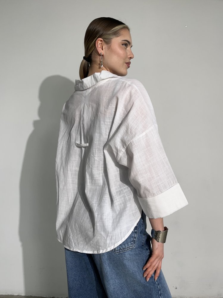 Блузка (лён) Exclusive 72459112\25