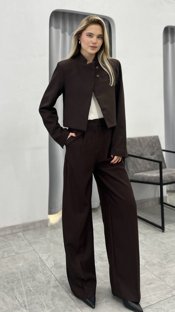 Костюм классический с брюками 72460453\41